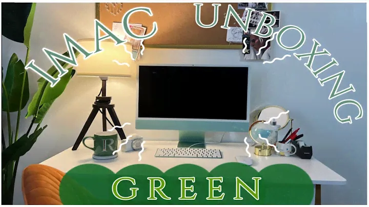 Green M1 iMac Unboxing! | 24" (2021) 🌿✨