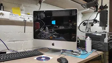 Windows 10 на iMac 20" 2008 A1224. Рабочий день. Просто работаем :)