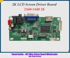 StoneTaskin DIY Комплект платы контроллера для 27 "iMac A1312 A1316 2K ЖК-экран LM270WQ1 SD A2 C2 E3 B1 B3 Плата драйвера