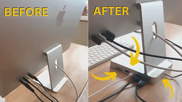 Have a 2021 iMac? You NEED this docking station!!