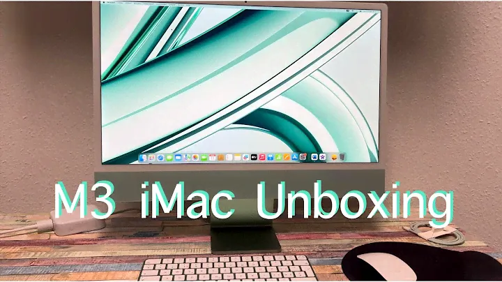 2024 aesthetic iMac M3 unboxing + set up, comparison #apple #imac #aesthetic