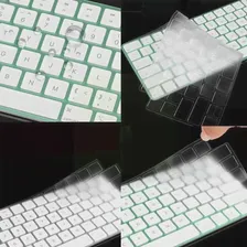 Новая накладка на клавиатуру для Apple Imac 24 дюйма Беспроводная Волшебная клавиатура беспроводная цифровая Силиконовая защита для ЕС США Вели... (art.: 3920b913a19f1)