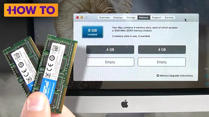 Upgrade your iMac's RAM in less than 5 minutes
