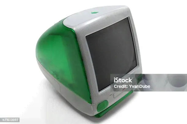 Первый Imac 1998 Года — стоковые фотографии и другие картинки Компьютер - Компьютер, Изолированный предмет, Настольный ПК