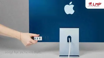 LMP USB-C Tiny Hub – 3-Port USB-A Hub for iMac 24" M1 (2021)