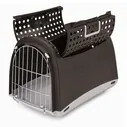 IMAC Переноска для животных LINUS CABRIO, антрацит, 50х32х34,5см