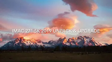 Мой Apple iMac 27 дюймов 5K 2019 г. Обновление оперативной памяти, процессора и NVMe