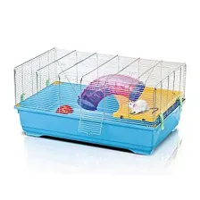 Клетка IMAC RAT 80 для крыс, красный, 80×48,5×37,5 см