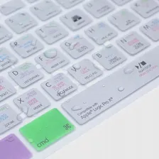 Клавиатура Logic Pro X с популярными клавишами, дизайн клавиатуры с американскими и европейскими стандартами, для клавиатуры Apple с цифровыми зеркальными USB-разъемами для iMac G6, проводная, для нас