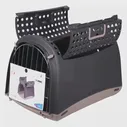 Imac / Имак переноска д/животных LINUS CABRIO, антрацит, 50х32х34,5 см