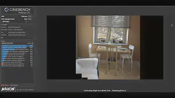 Apple iMac 21,5 inch, 2017 {Intel i5-7360U} - Cinebench R20 CPU-Test