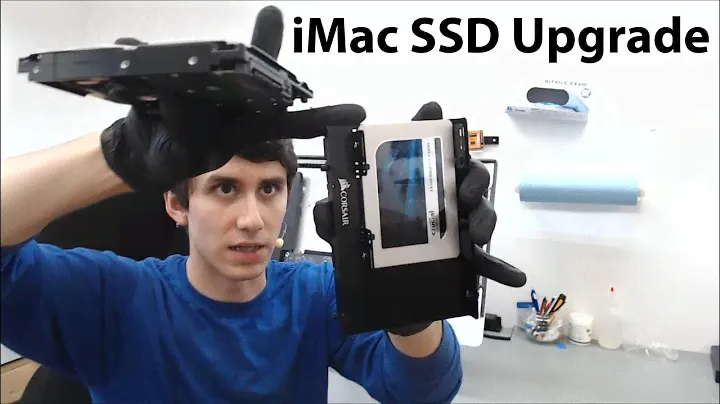 iMac 27" A1419 SSD Upgrade.