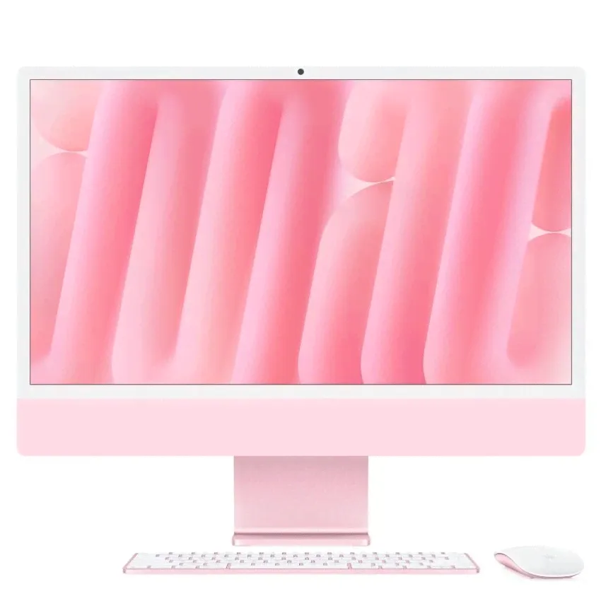 2024 Apple iMac 24″ розовый (Apple M4, 16Gb, SSD 256Gb, M4 (8 GPU))-1