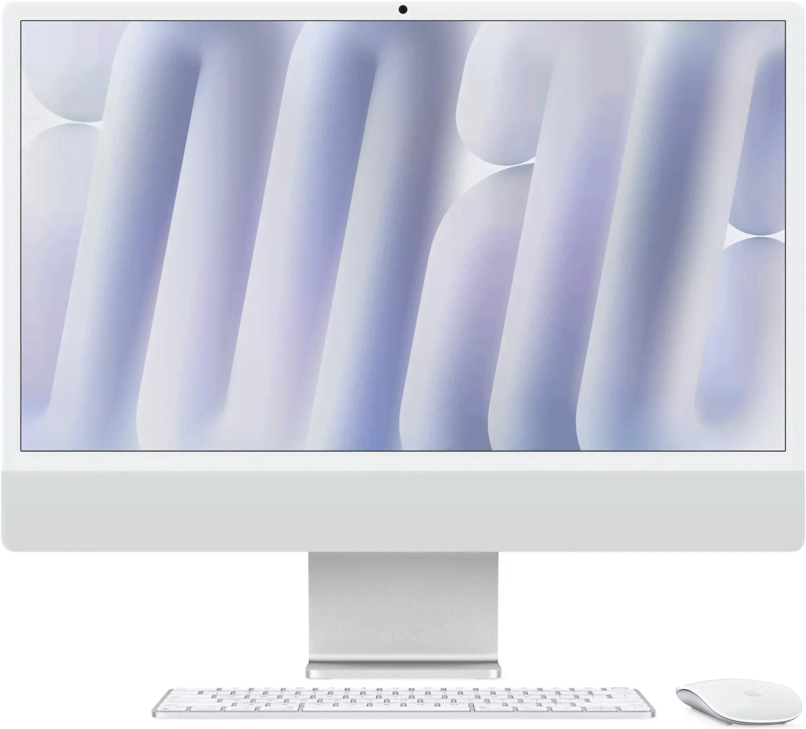 Apple iMac 24" Retina 4,5K, M4 (8C CPU, 8C GPU, 2024), 16 ГБ, 256 ГБ SSD, серебристый