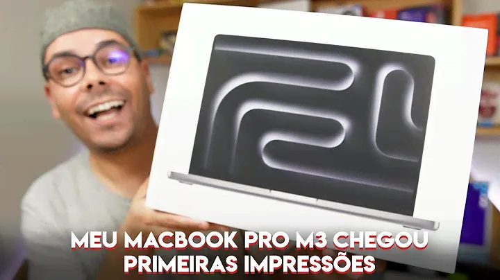 MEU MACBOOK PRO M3 CHEGOU: O NOVO MACBOOK DA APPLE VALE A PENA? (UNBOXING COMPLETO)