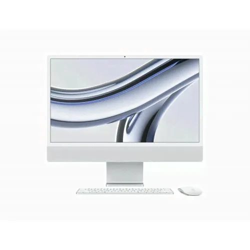 Моноблок Apple iMac 24 (MQRJ3), 8/256 ГБ, серебристый