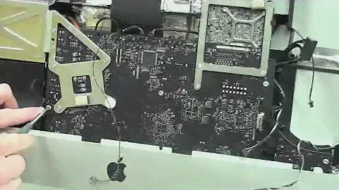 iMac 27" Repair - Removing the Fan and Logic Board