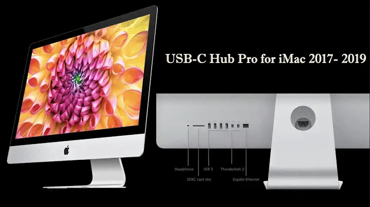 USB-C Hub Pro for iMac 2017- 2019
