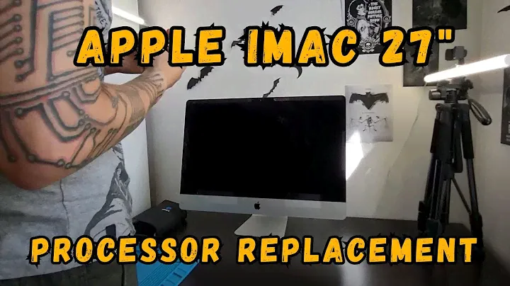 Apple iMac 27" A1419 2012 service, processor replacement