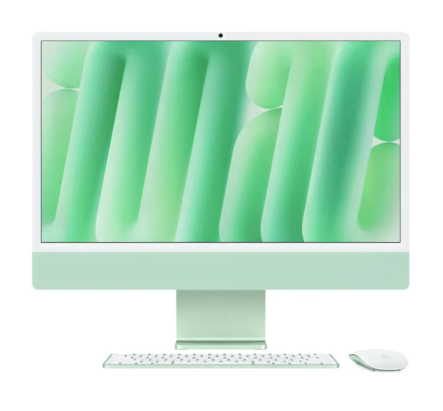 Моноблок Apple iMac 24 (2024) M4 16/256 ГБ Зеленый (MWUE3) 8C CPU / 8C GPU
