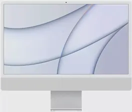 Моноблок Apple iMac 24" MQRK3, 4480x2520, Apple M3 2.064 ГГц, RAM 8 ГБ, SSD 512 ГБ, Apple M3 10-Core GPU, MacOS, Silver, серебристый