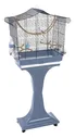 Клетка для птиц Imac SOFIA, сине-черный, синий, 63x33x61/133 см
