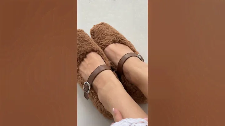 Меховые балетки TEDDY🌿
